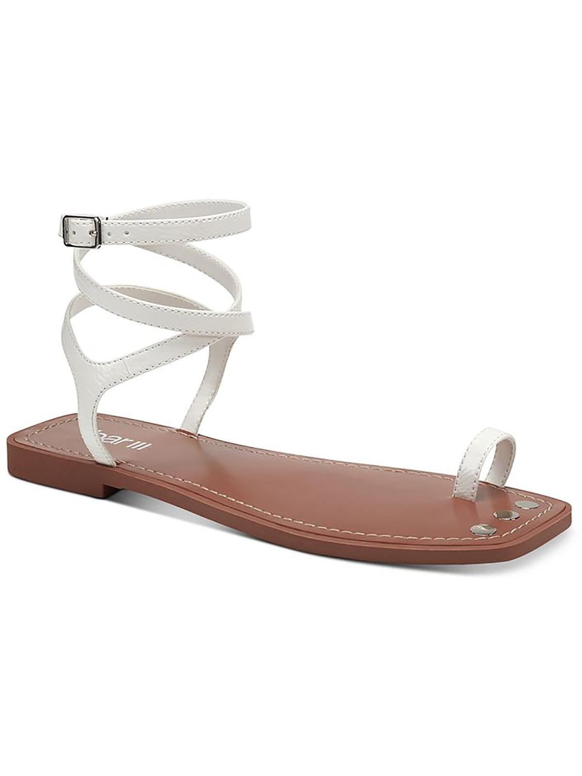 Sun + Stone Womens Kristi Ankle Summer Thong Sandals 