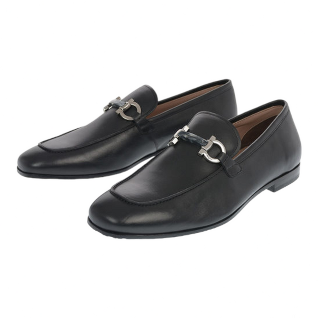 Ferragamo Salvatore Shepard Men's 726079 Black Shoe | Shop Premium Outlets