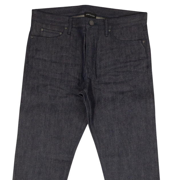 John Elliott Raw Indigo Blue Cotton Cast 2 Slim-Fit Jeans | Shop ...
