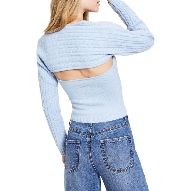 Leyden Womens 2 PC Cable Knit Sweater Set | Shop Premium Outlets