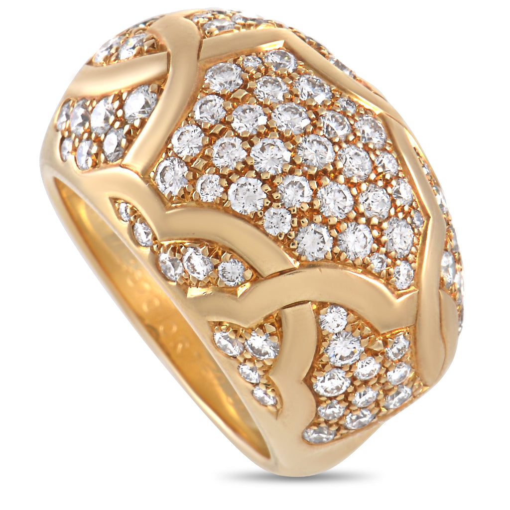 Chanel Camilla 18k Yellow Gold 1.75 Ct Diamond Ring