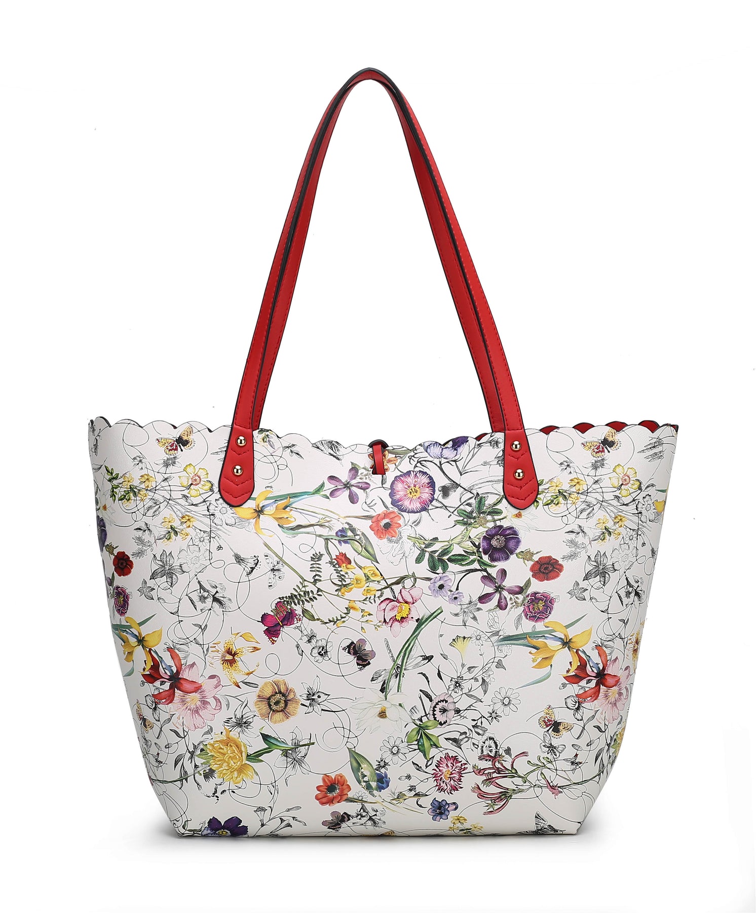 MKF Collection by Mia k. Danielle Reversible Shopper Tote Bag Crossbody ...