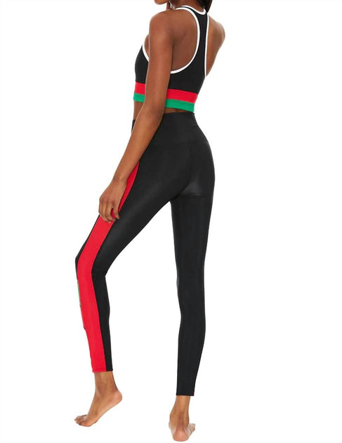 Beach Riot Bailey Legging In Black/red | Shop Premium Outlets
