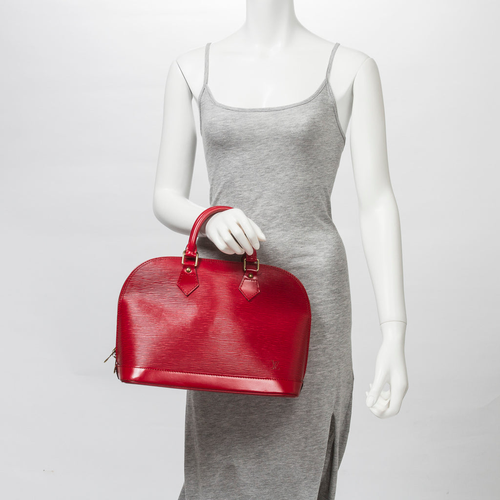 Louis Vuitton, Bags, Authentic Louis Vuitton Alma Pm Ba95 With Crossbody  Strap
