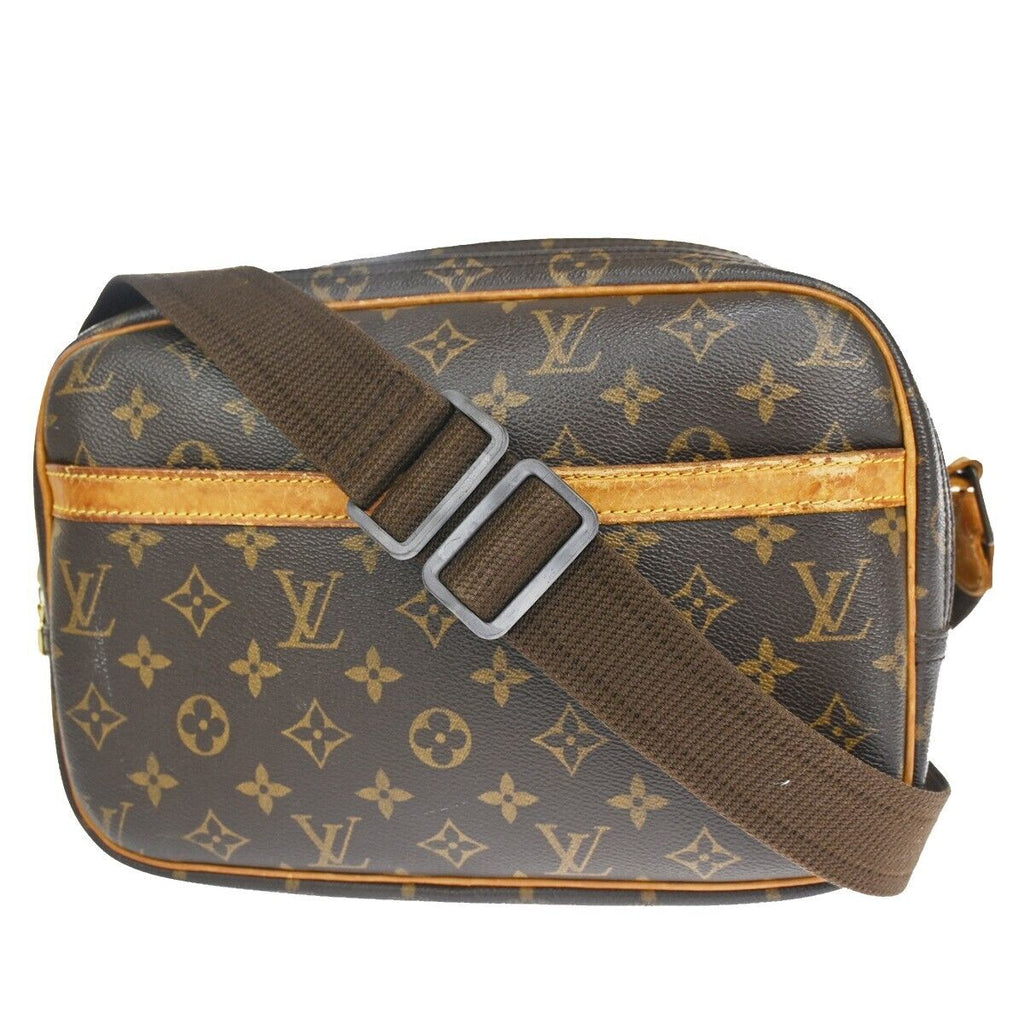 Louis Vuitton Petit Malle Brown Canvas Clutch Bag (Pre-Owned)