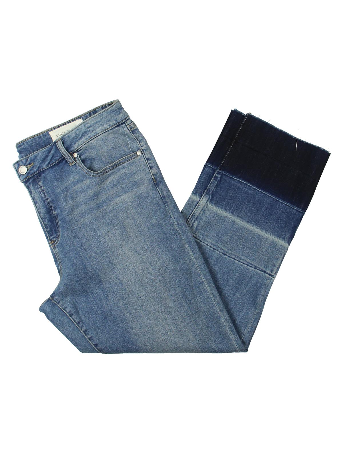 Refried Apparel Womens Denim Destroyed Bootcut Jeans