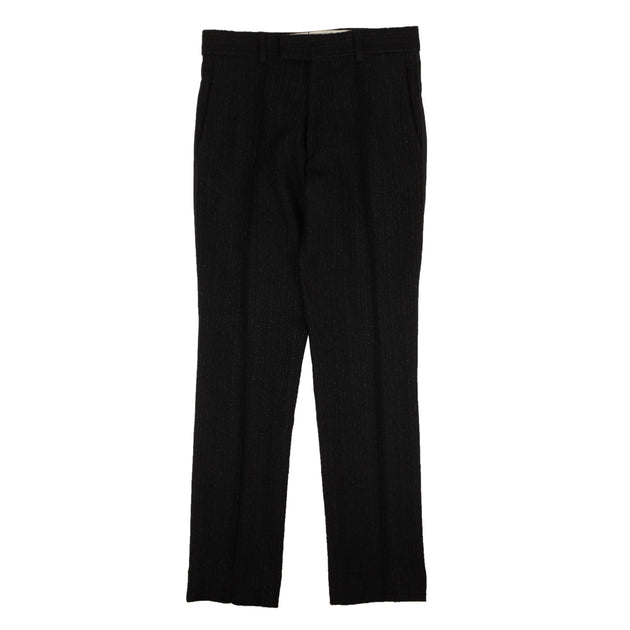 Amiri Black Boucle Regular Track Pants | Shop Premium Outlets