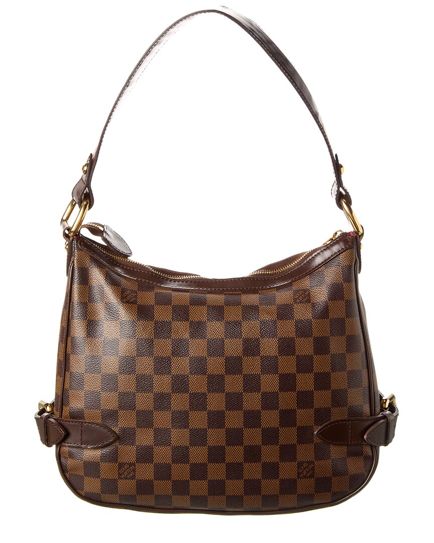 Louis Vuitton Rivington Brown Canvas Shoulder Bag (Pre-Owned)