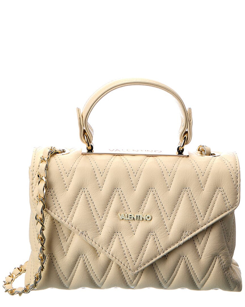 Valentino by Mario Valentino Lynn Leather Shoulder Bag on SALE