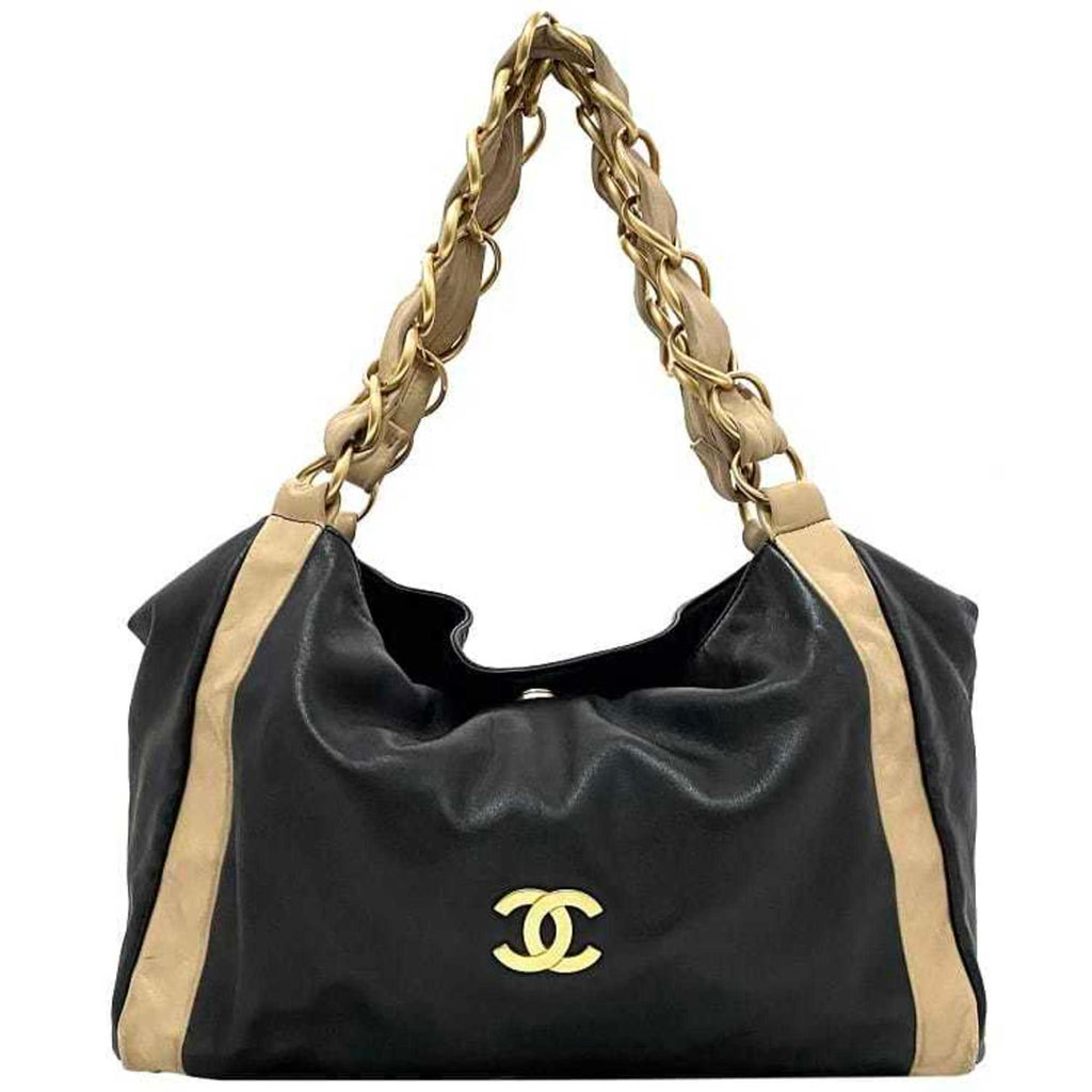 Chanel Leather Tote Bag (pre-owned)