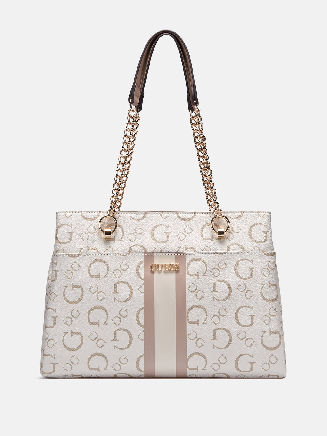 Guess Factory Fredricksburg Enlarged Print Satchel | Shop Premium 