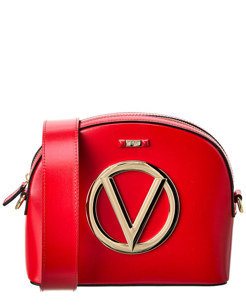 Valentino by Mario Valentino Women's Cara Logo Embossed Shoulder Bag