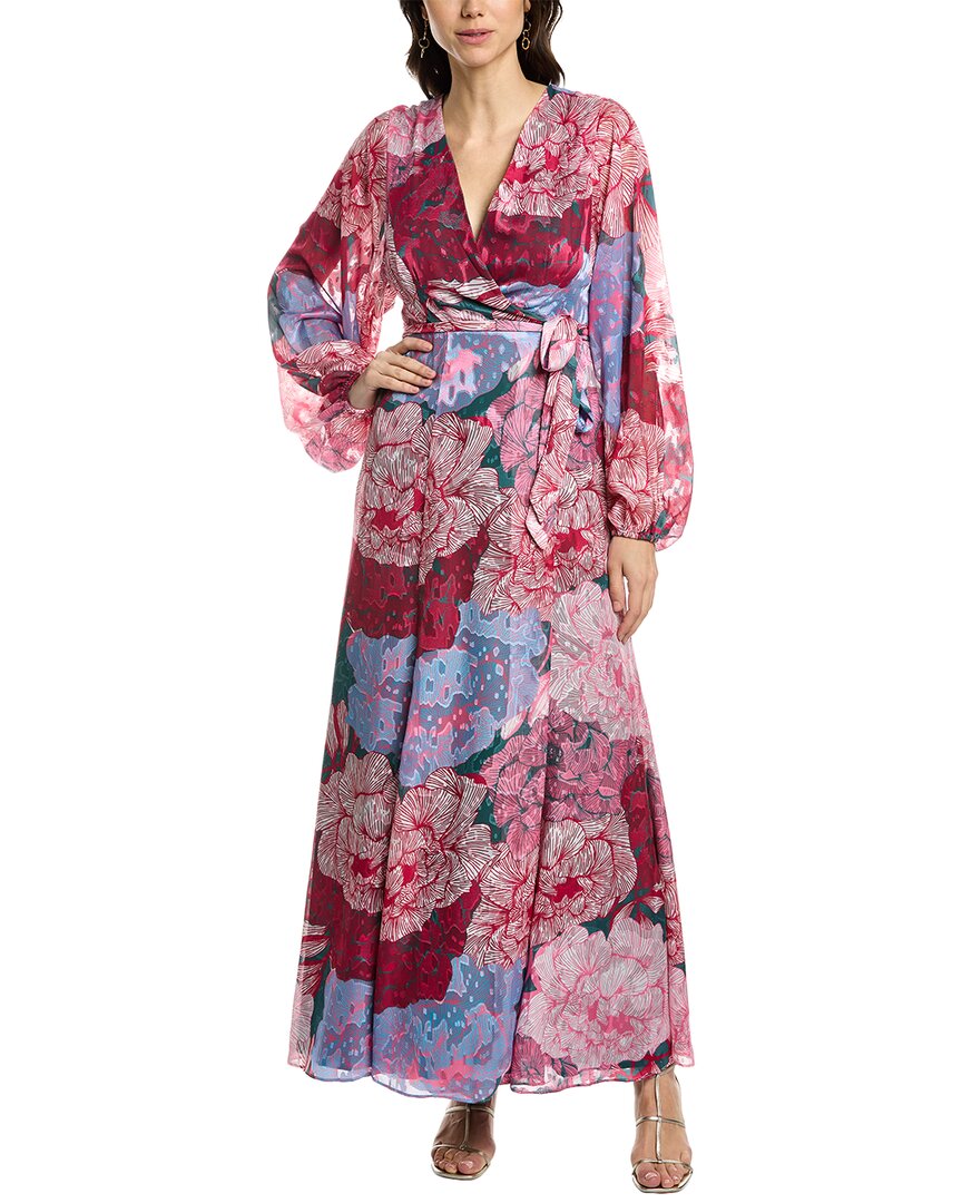 Hutch floral outlet leah wrap maxi