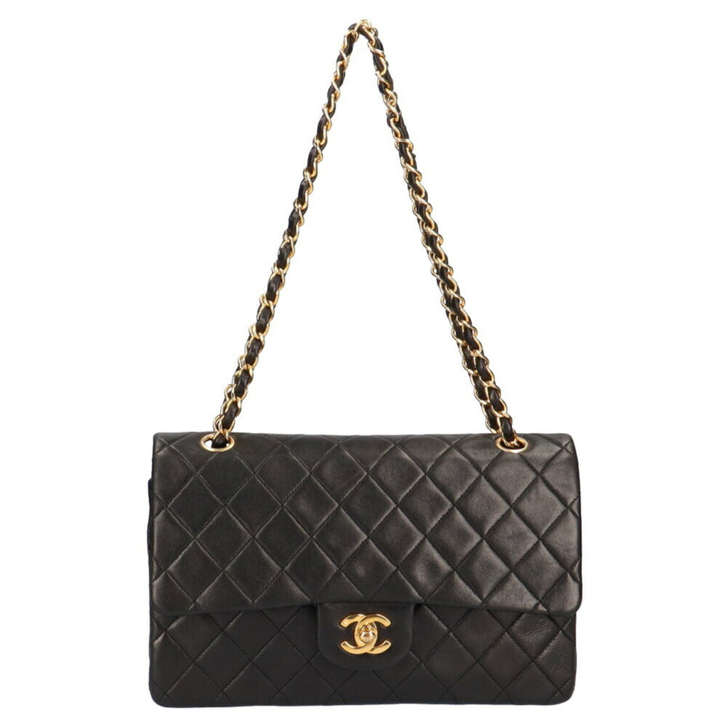 Chanel Timeless Leather Shoulder Bag (Pre-Owned) - Black