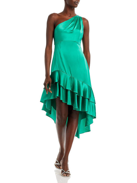 Cinq a Sept Colina Womens Silk Long Cocktail and Party Dress | Shop ...