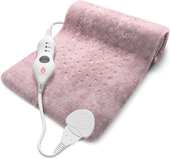 pursonic Extra Large Electric Heating Pad Shop Premium Outlets