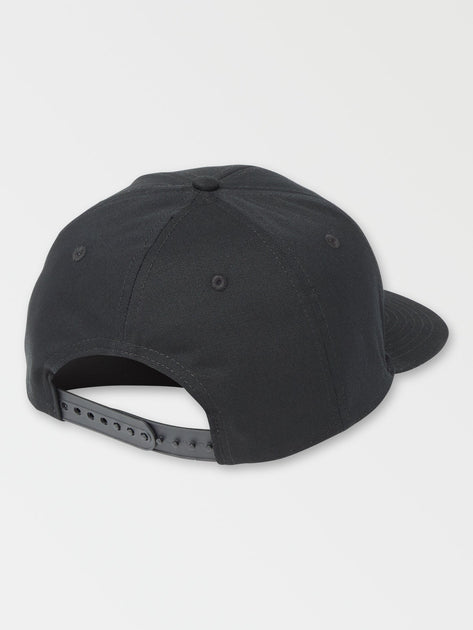 Volcom V Quarter Snapback 2 Hat - Black | Shop Premium Outlets