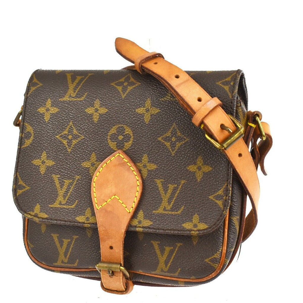 Louis Vuitton Cartouchiere Canvas Shoulder Bag (pre-owned) in