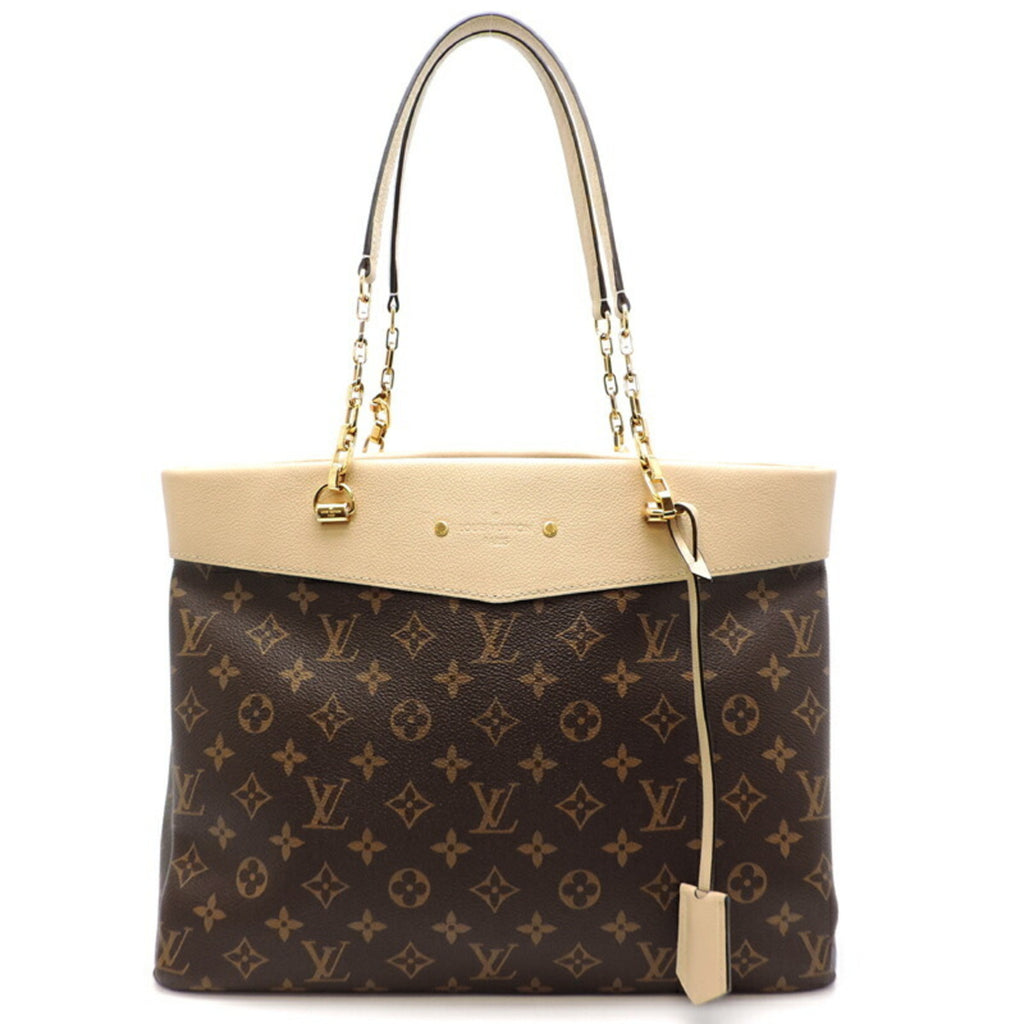 Louis Vuitton Voltaire Brown Canvas Shopper Bag (Pre-Owned)