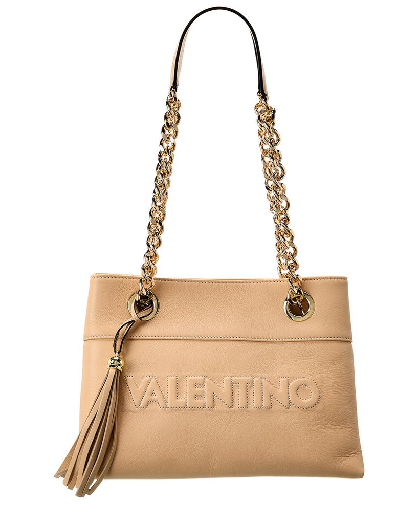 Valentino By Mario Valentino Beatriz Embossed Leather Shoulder Bag
