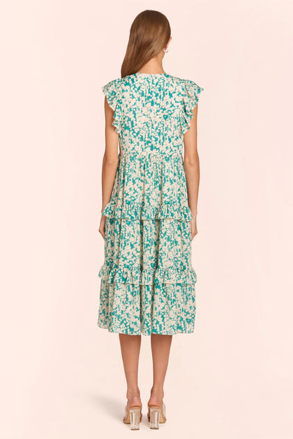 Amanda Uprichard Chamomile Dress In Green | Shop Premium Outlets