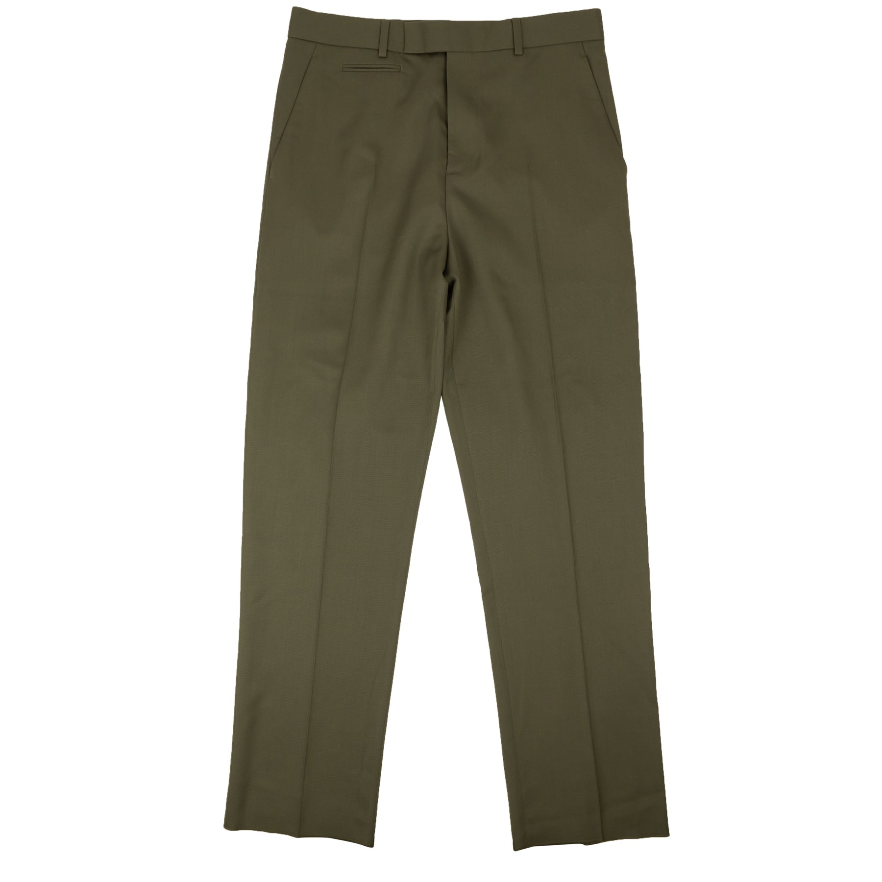 Pants with Dior Oblique Belt Black Wool Twill