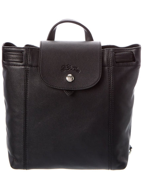Longchamp Extra Small Le Pliage Leather Backpack on SALE