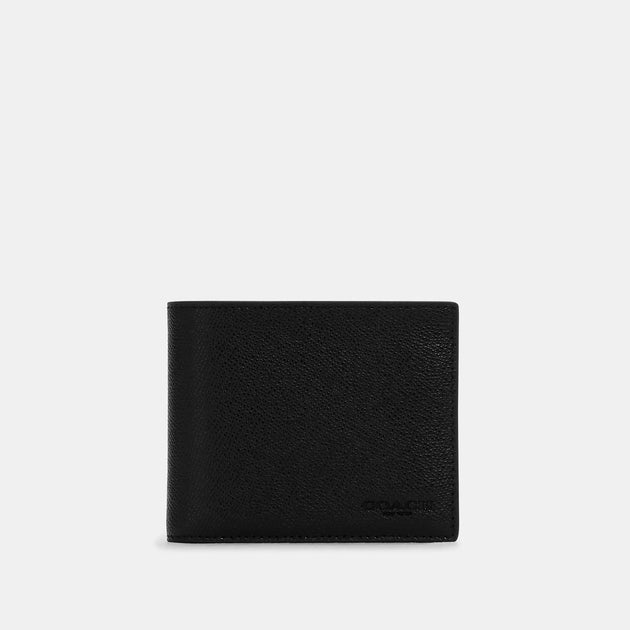 코치 COACH Outlet 3 in 1 wallet,black