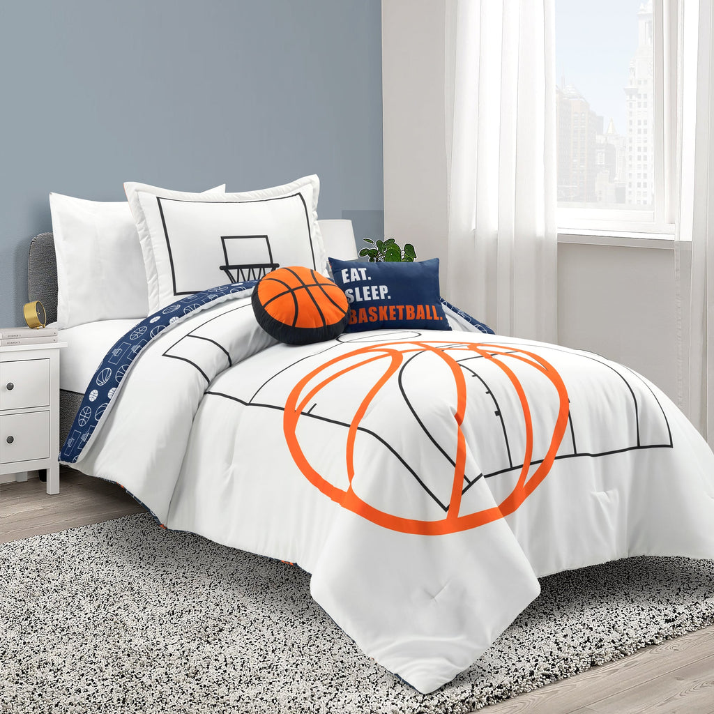 LAKEVIEW FULL/QUEEN REVERSIBLE COMFORTER AND SHAM SET