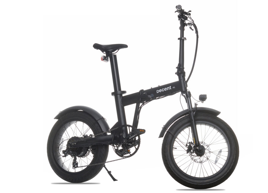 Decent Living 500 Watts 48V Aluminum Alloy Frame 20 Inch Foldable Ebike with 4 Inch Fat Tires