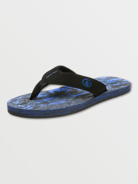Volcom Vocation Sandal - Blue Black | Shop Premium Outlets