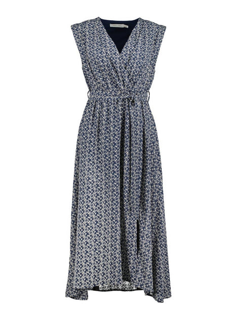 bishop + young Aeries Wrap Dress In Mosaic Print | Shop Premium Outlets
