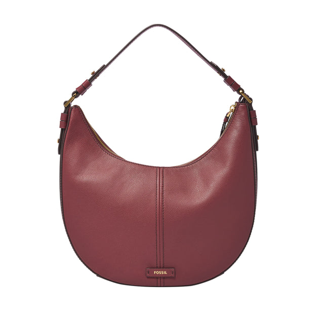 Fossil Women's Shae Leather Large Hobo | Shop Premium Outlets