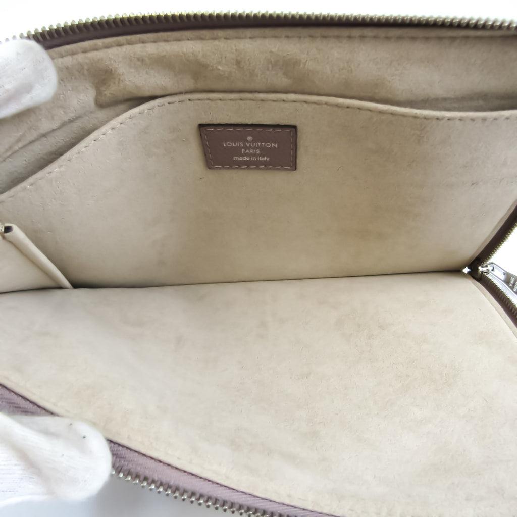 Trousse de toilette small bag Louis Vuitton Brown in Synthetic