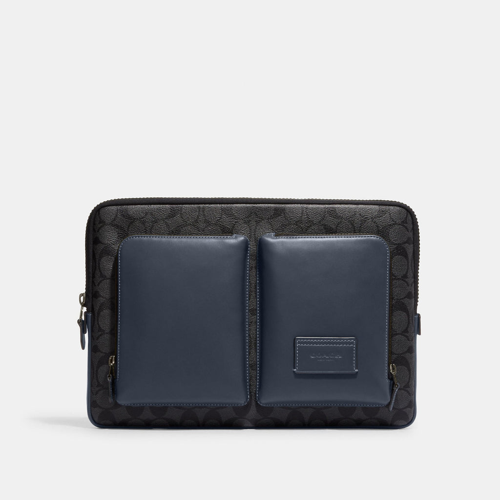 COACH® Outlet  Laptop Sleeve In Colorblock Signature Canvas