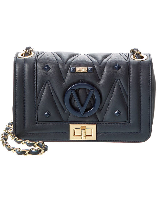 Valentino by Mario Valentino Beatriz Diamond Leather Shoulder Bag ...