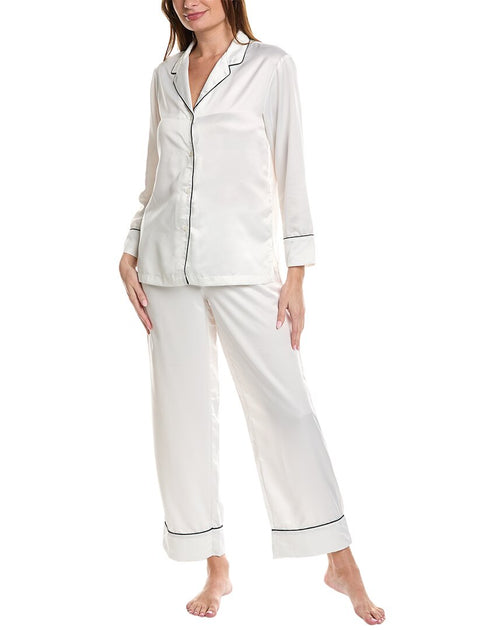 Natori Essential Notch Pajama Set | Shop Premium Outlets