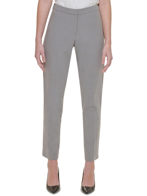 Calvin Klein Petites Womens Highline Slim-Leg Dress Pants | Shop ...