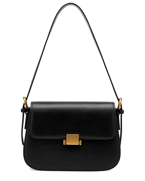 Adele Berto Leather Shoulder Bag | Shop Premium Outlets