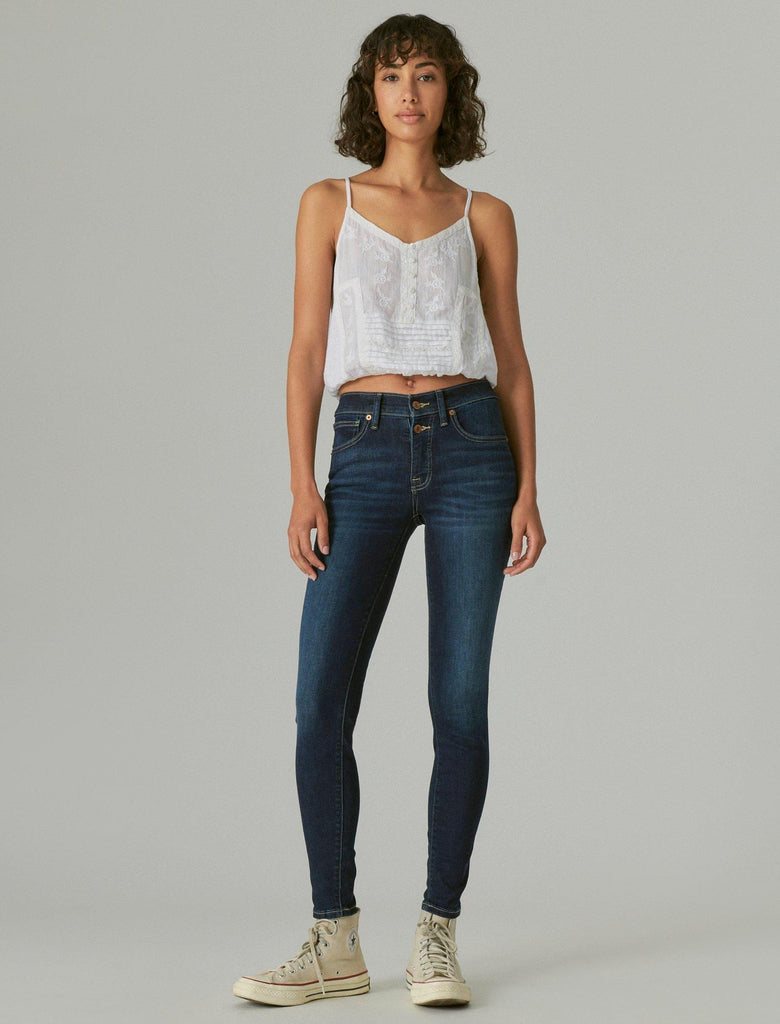 Premium Seriously Stretchy Mid-Rise Skinny Jean