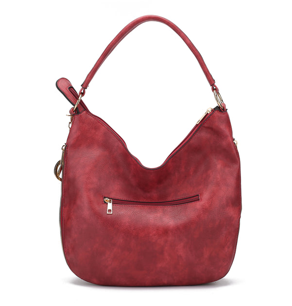 MKF Collection by Mia k. Lisanna Vegan Leather Hobo Handbag | Shop ...
