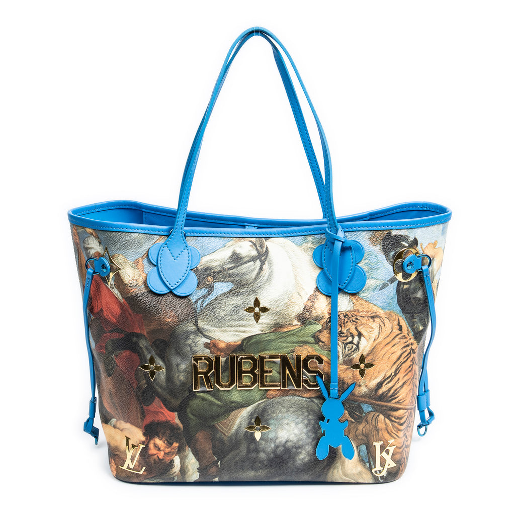Louis Vuitton x Jeff Koons The Masters Collection Rubens Neverfull MM –  Commerce Gluttony