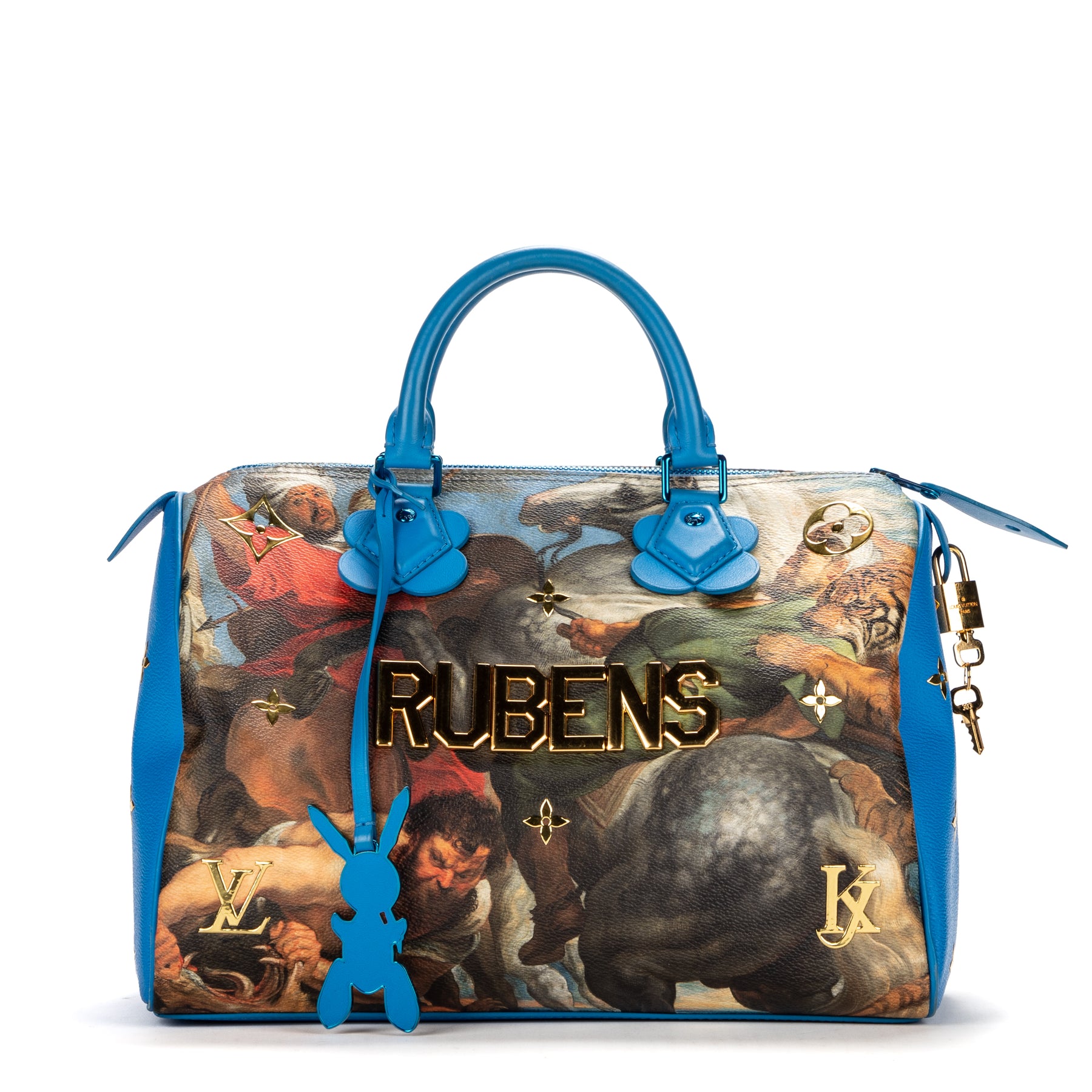 Louis Vuitton Neverfull Nm Tote Limited Edition Jeff Koons Turner