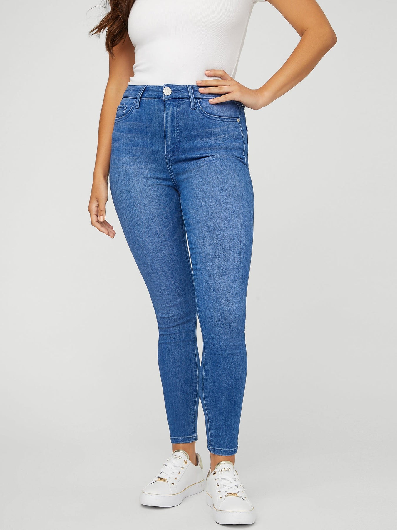 Jeannie High-Rise Straight Jeans