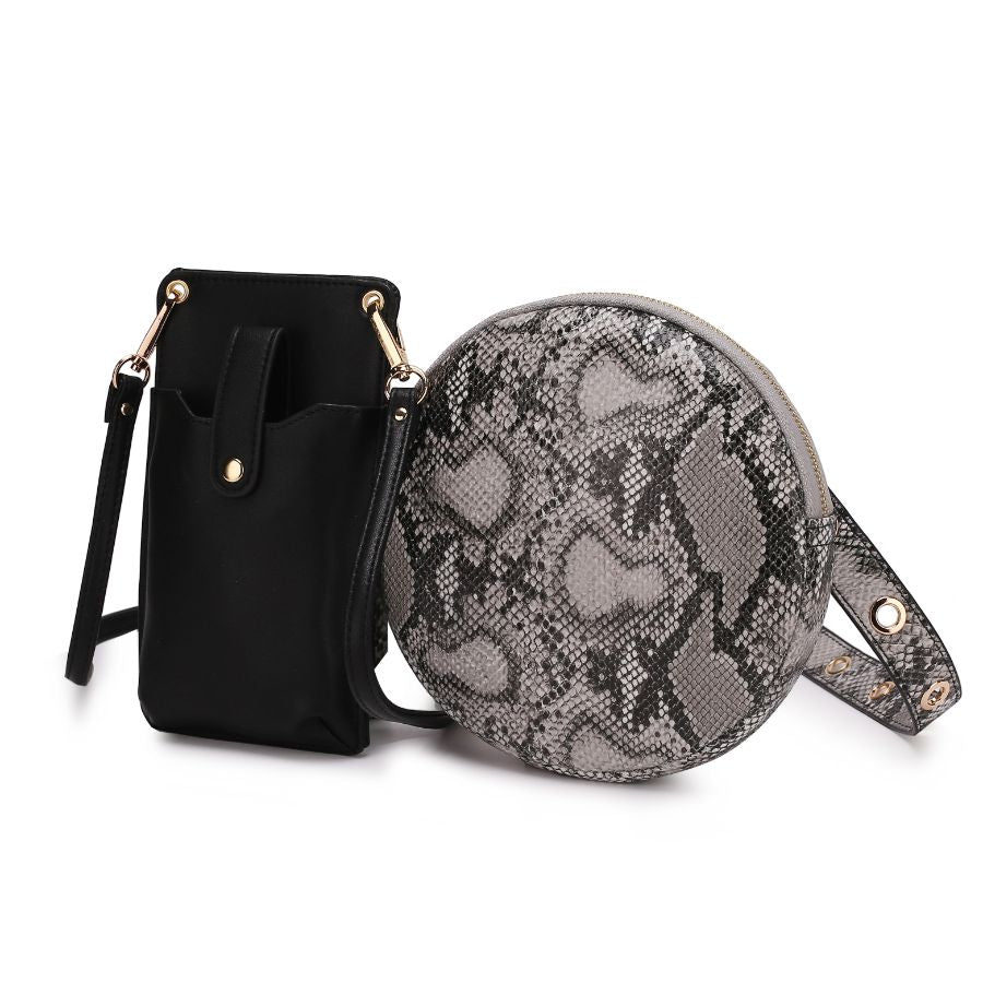 MKF Collection Evanna 3 pcs Crossbody Handbag by Mia K. (3 pieces