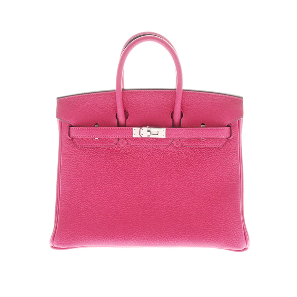 Hermès Birkin 25 Leather Handbag (pre-owned) in Natural