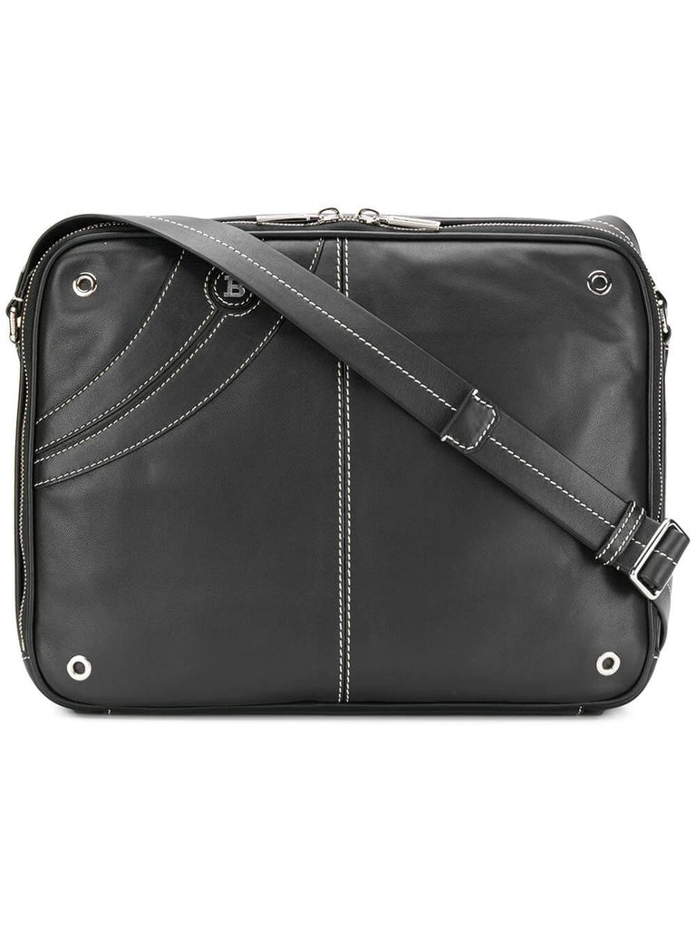 BALLY Centon Men's 6231785 Black Nylon Clutch Bag