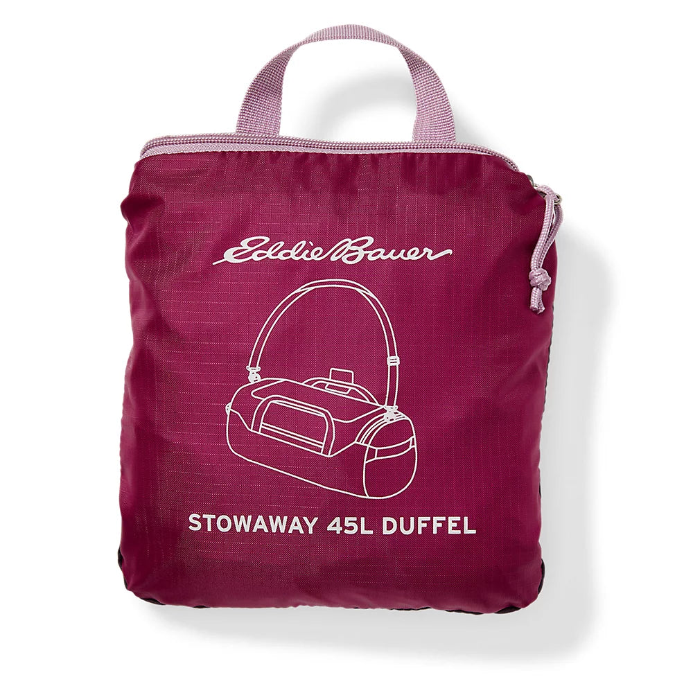 Stowaway packable top 45l duffel