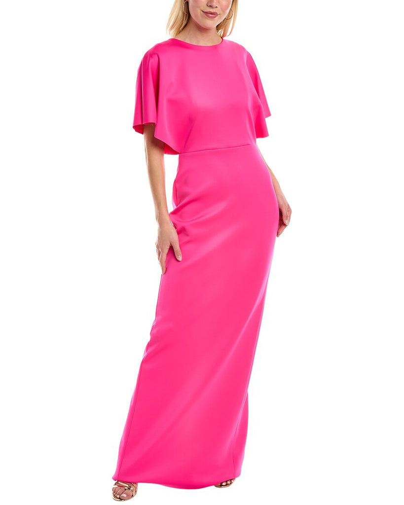  Black Halo Women's Divina Gown, Iconic Pink, 0 : Clothing,  Shoes & Jewelry