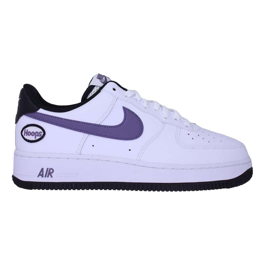 Nike Air Force 1 07 LV8 White / Canyon Purple - Black Men's